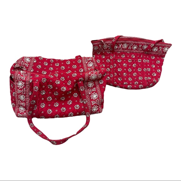 Vera Bradley Handbags - Vera Bradley Matching Duffle and Tote